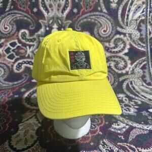 Primitive Skateboarding x Dragon Ball Z Super Saiyan Goku Snapback Hat Yellow OS